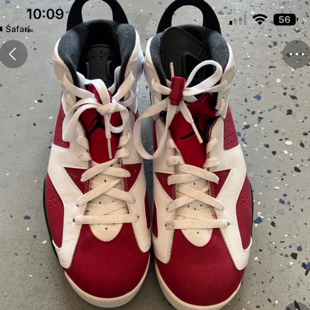 Men’s Jordan Carmine 6 Sneakers 2014 Release